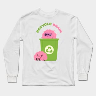 Recycle Brain Long Sleeve T-Shirt